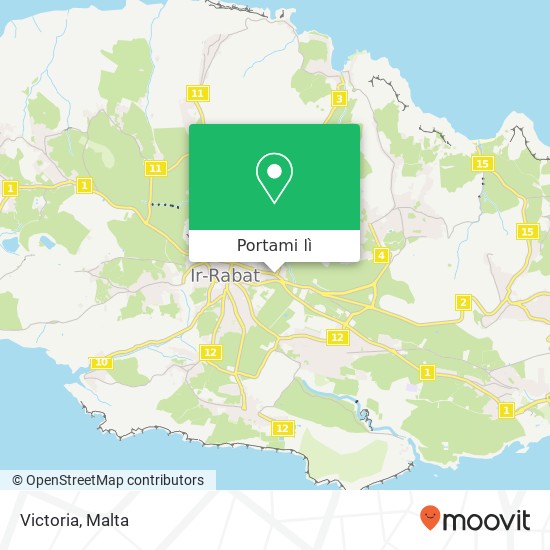 Mappa Victoria