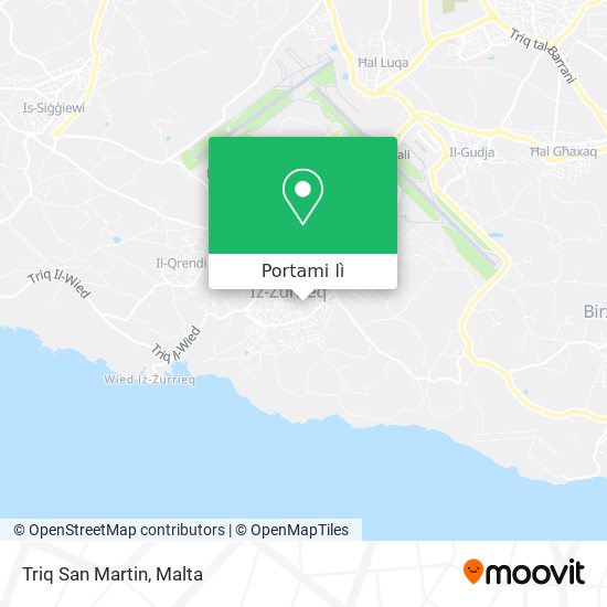 Mappa Triq San Martin