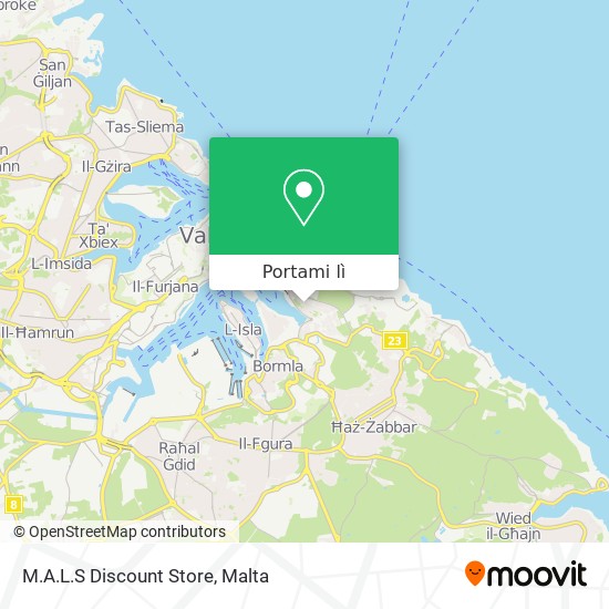 Mappa M.A.L.S Discount Store