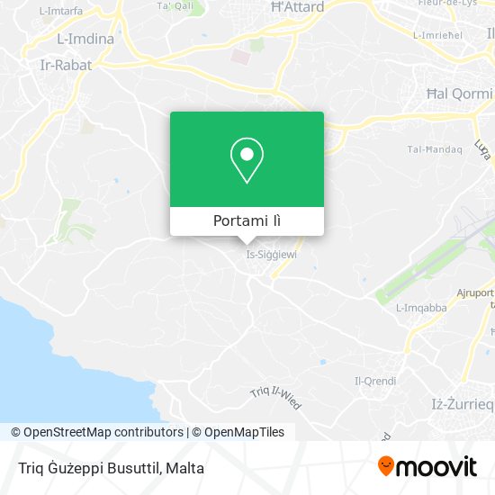 Mappa Triq Ġużeppi Busuttil
