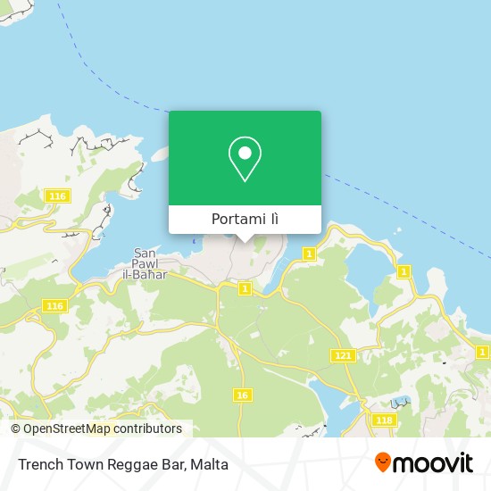 Mappa Trench Town Reggae Bar