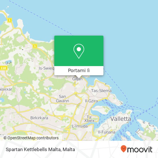 Mappa Spartan Kettlebells Malta