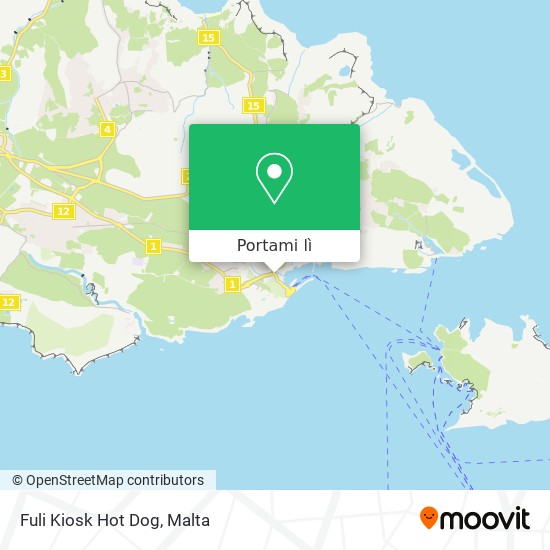 Mappa Fuli Kiosk Hot Dog