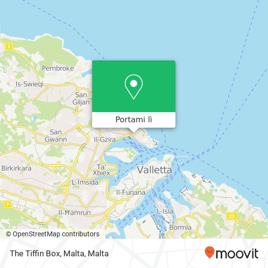 Mappa The Tiffin Box, Malta