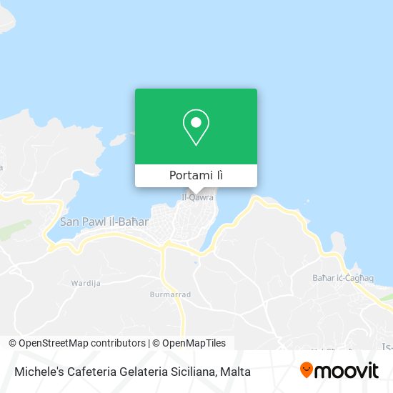 Mappa Michele's Cafeteria Gelateria Siciliana
