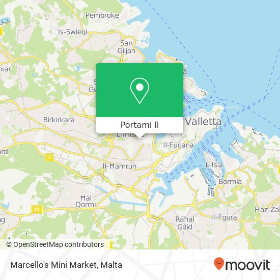 Mappa Marcello's Mini Market