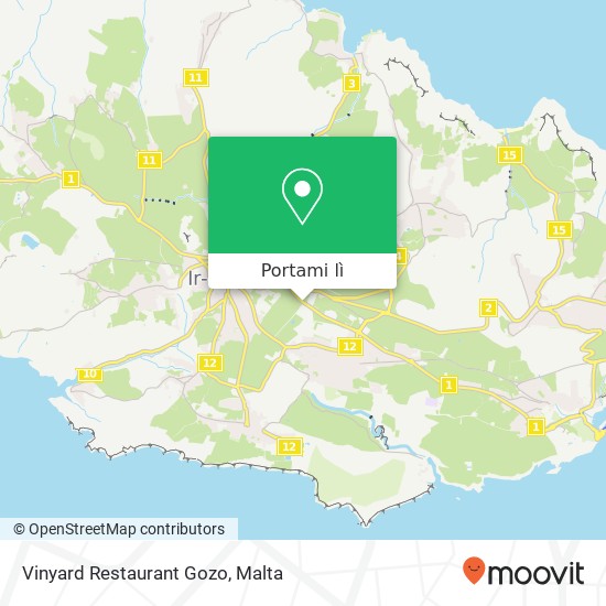 Mappa Vinyard Restaurant Gozo