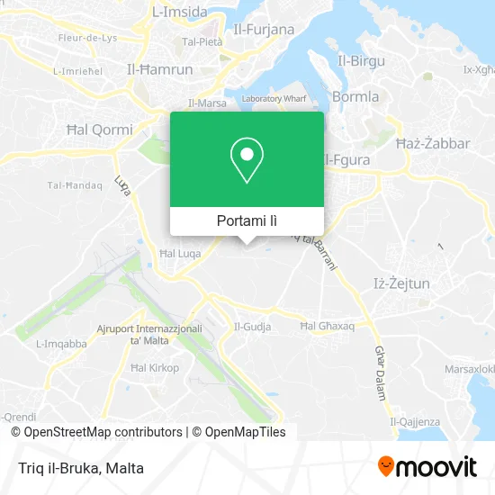 Mappa Triq il-Bruka