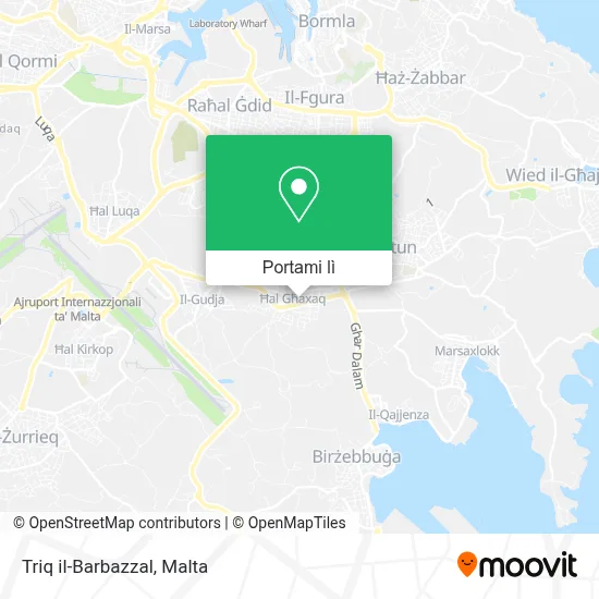 Mappa Triq il-Barbazzal