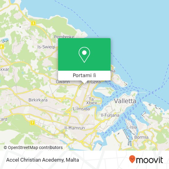 Mappa Accel Christian Acedemy