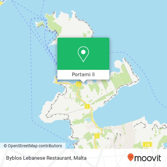 Mappa Byblos Lebanese Restaurant