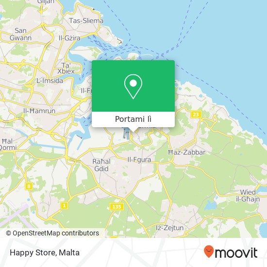 Mappa Happy Store