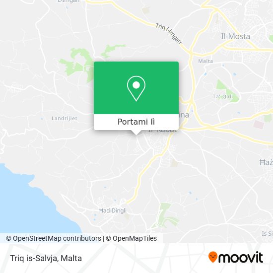 Mappa Triq is-Salvja