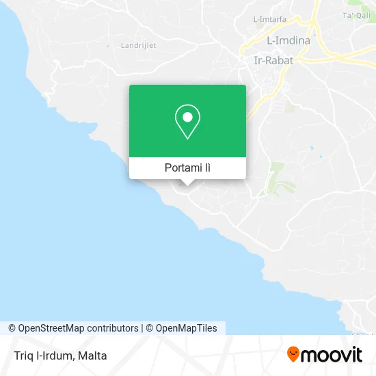 Mappa Triq l-Irdum