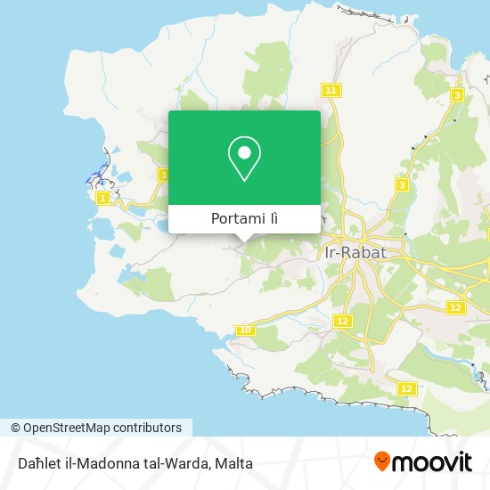 Mappa Daħlet il-Madonna tal-Warda