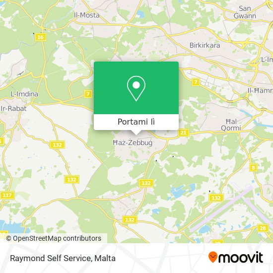 Mappa Raymond Self Service