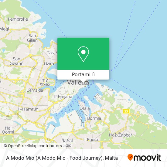 Mappa A Modo Mio (A Modo Mio - Food Journey)