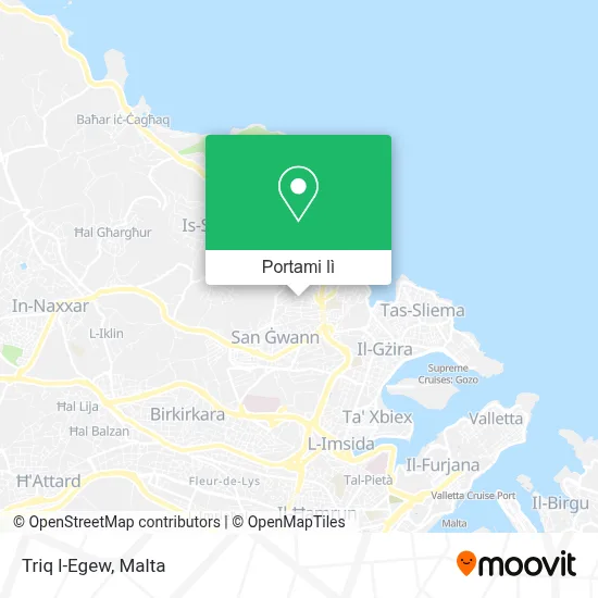 Mappa Triq l-Egew