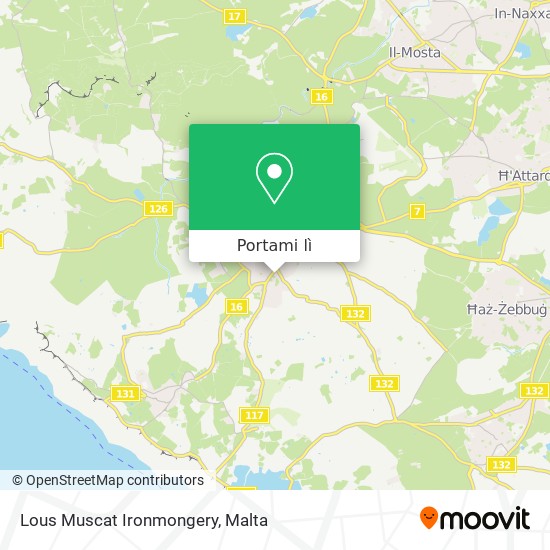 Mappa Lous Muscat Ironmongery