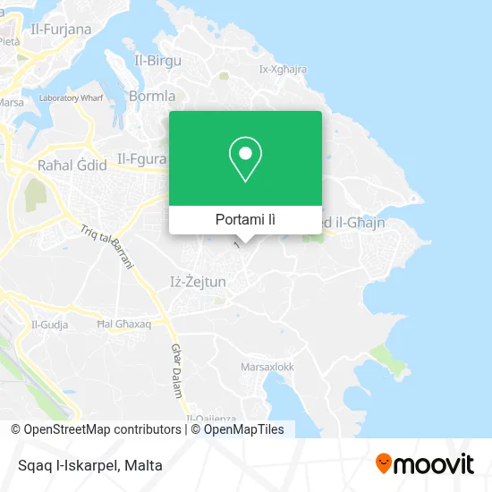 Mappa Sqaq l-Iskarpel