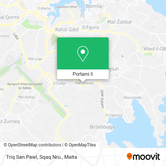 Mappa Triq San Pawl, Sqaq Nru.