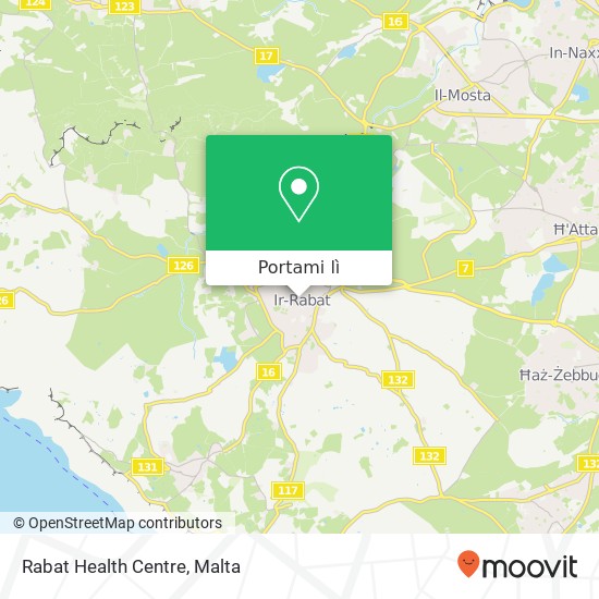 Mappa Rabat Health Centre