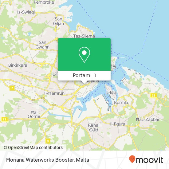 Mappa Floriana Waterworks Booster