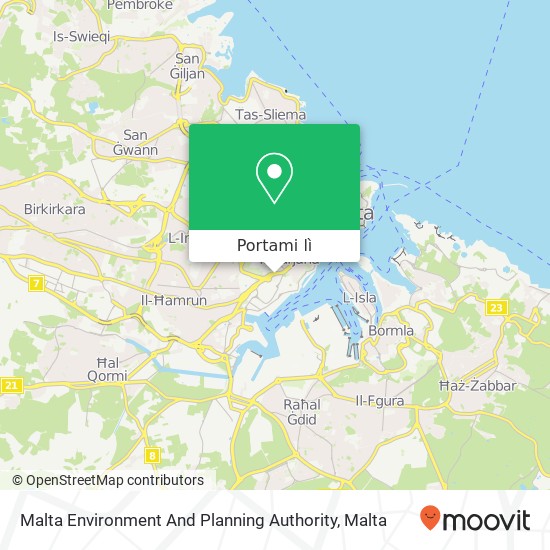 Mappa Malta Environment And Planning Authority