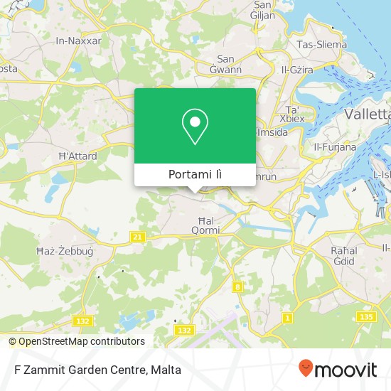 Mappa F Zammit Garden Centre