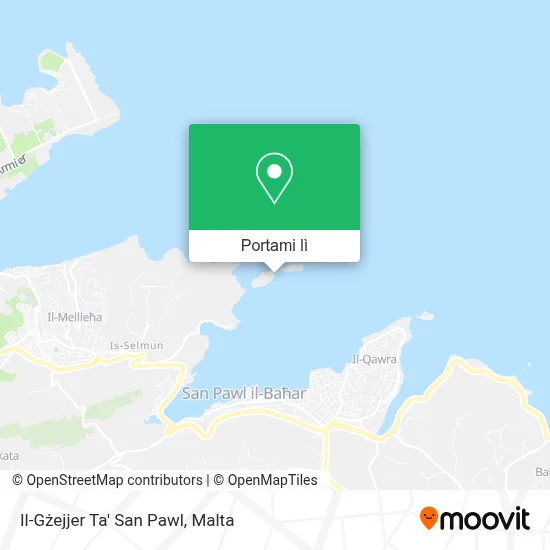Mappa St. Paul's Island