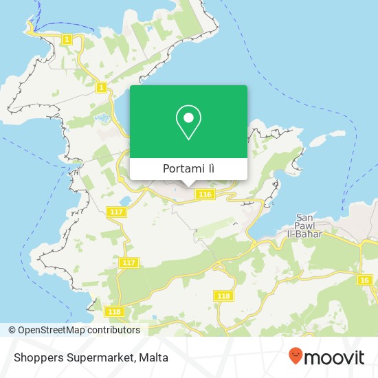 Mappa Shoppers Supermarket