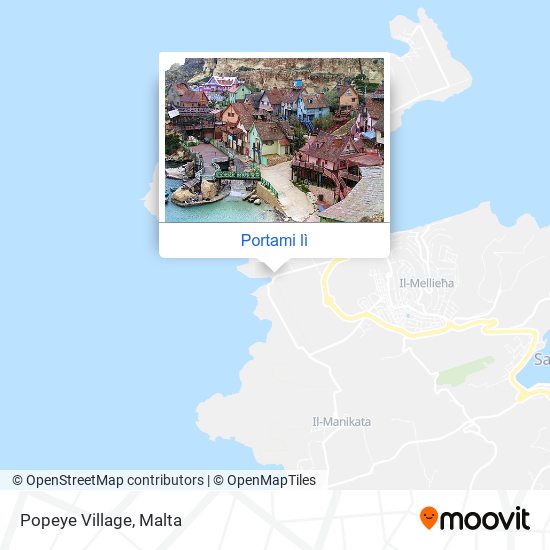 Mappa Popeye Village