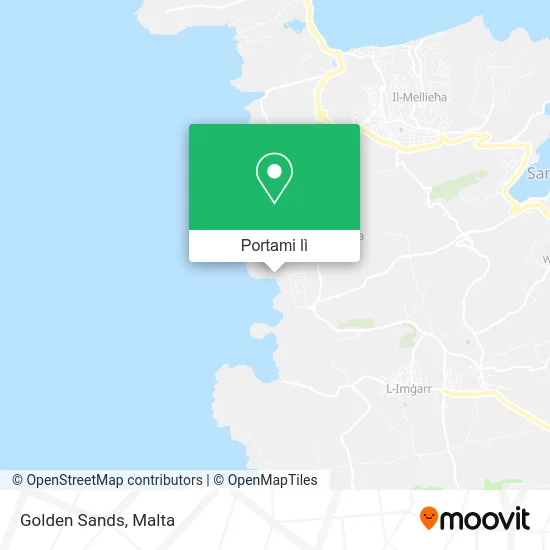 Mappa Golden Sands