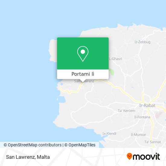 Mappa San Lawrenz