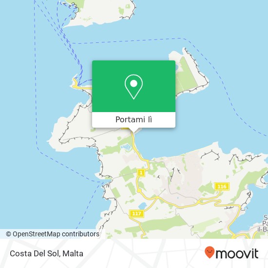 Mappa Costa Del Sol