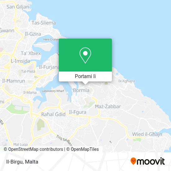 Mappa Il-Birgu