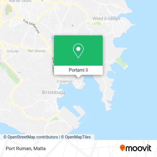 Mappa Port Ruman