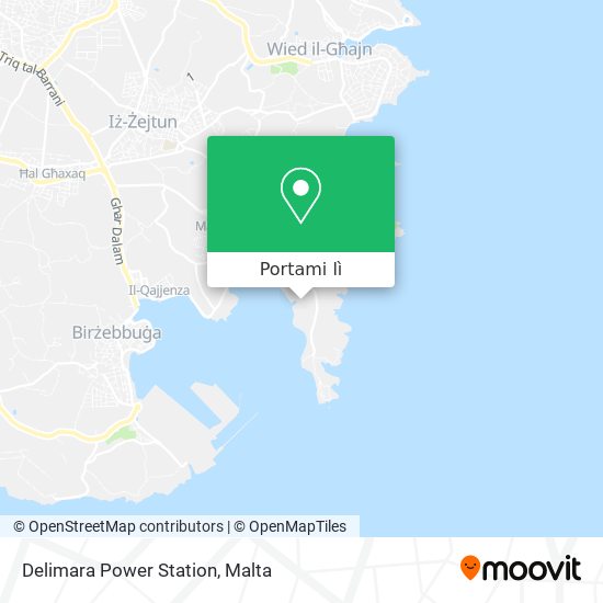 Mappa Delimara Power Station
