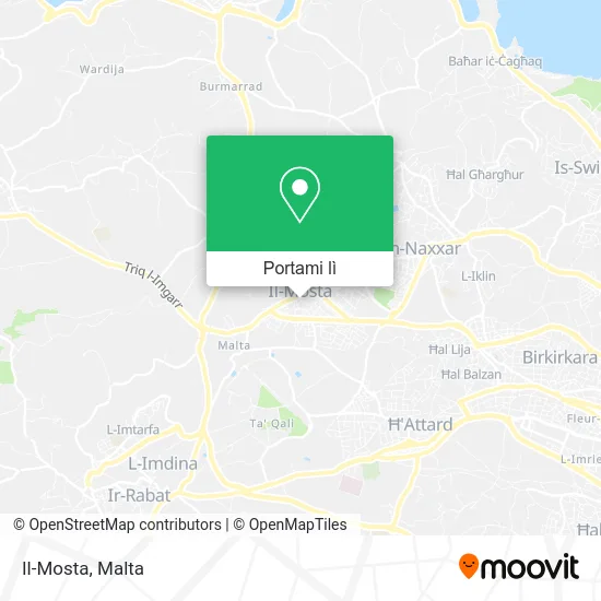 Mappa Il-Mosta