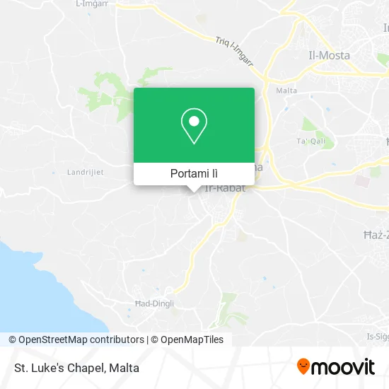Mappa St. Luke's Chapel