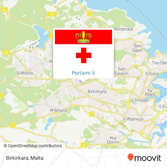Mappa Birkirkara