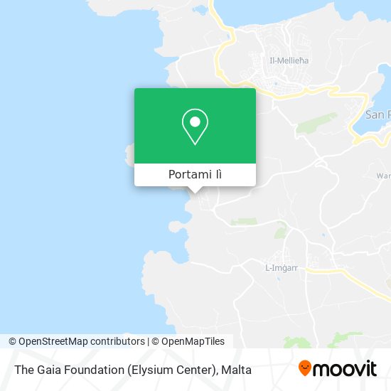 Mappa The Gaia Foundation (Elysium Center)