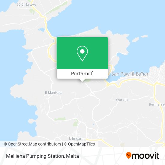 Mappa Mellieha Pumping Station