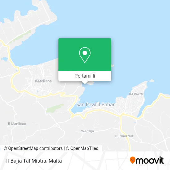 Mappa Il-Bajja Tal-Mistra