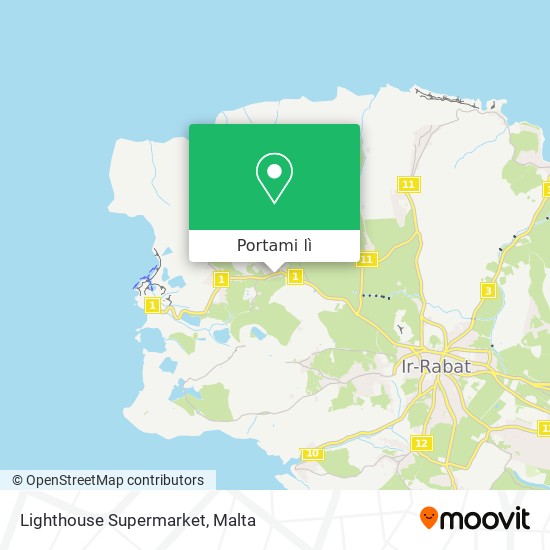Mappa Lighthouse Supermarket