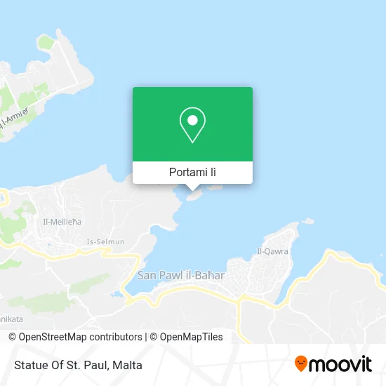 Mappa Statue Of St.Paul