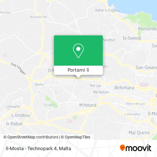 Mappa Il-Mosta - Technopark 4