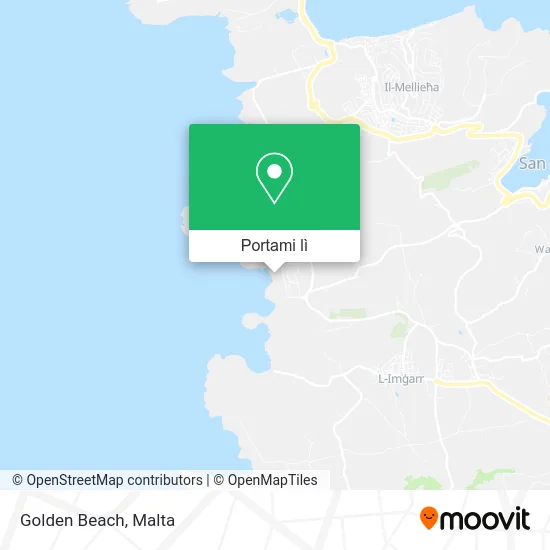 Mappa Golden Beach