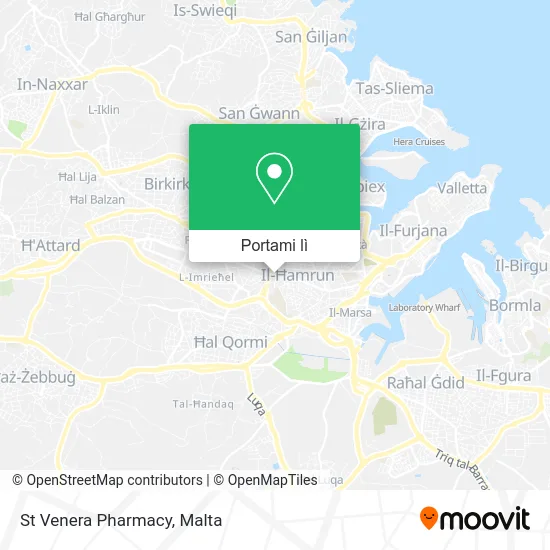 Mappa St Venera Pharmacy