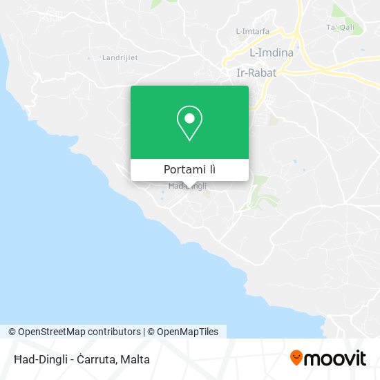Mappa Ħad-Dingli - Ċarruta